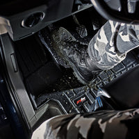 Frogum TPE Tappetini+Portabagagli Set per Fiat 500L 2012-2022 TPE set di tappeti
