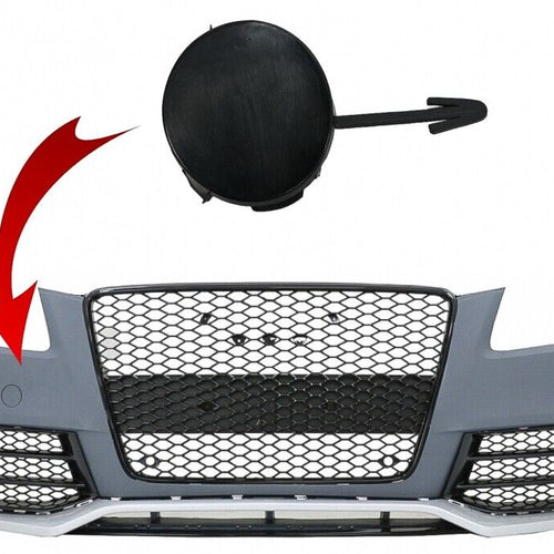 Paraurti anteriore per gancio di traino per AUDI A5 8T (2008-2016) Design RS5