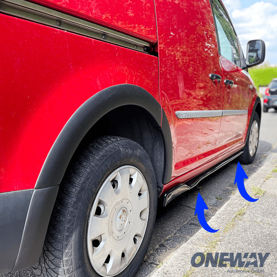 Minigonne laterali compatibili con VW VOLKSWAGEN Caddy MK4 2015-2020