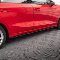 TOP SELLER Sotto Minigonne per AUDI A3 8P 8V 8Y *RS-Look* Laterali Nero ABS