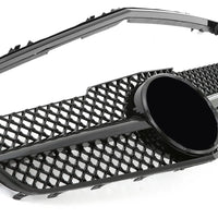 Griglia sportiva per Mercedes W207 E Coupe Cabrio nero lucido AMG LOOK