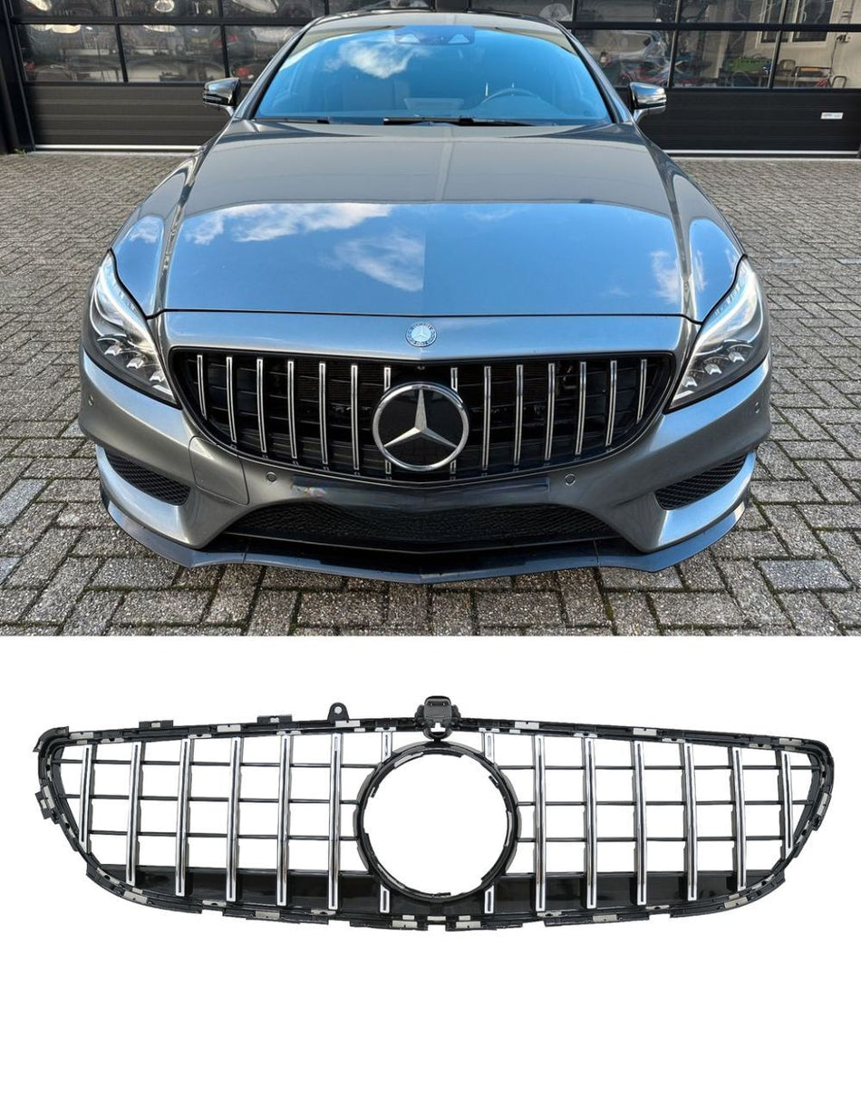 per Mercedes CLS W218 2014-2018 Griglia Radiatore Panamericana