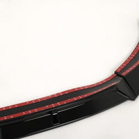 Spoiler per paraurti anteriore per Mercedes CLA45 C117 X117 (2013-2016) nero luc