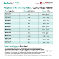Tappo serbatoio aggiuntivo radiatore per Fiat/Lancia
