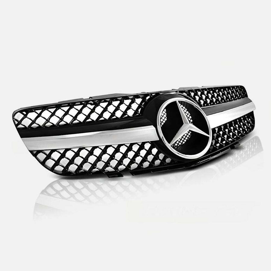 per Mercedes SL R230 2001-2006 Griglia Radiatore AMG Look