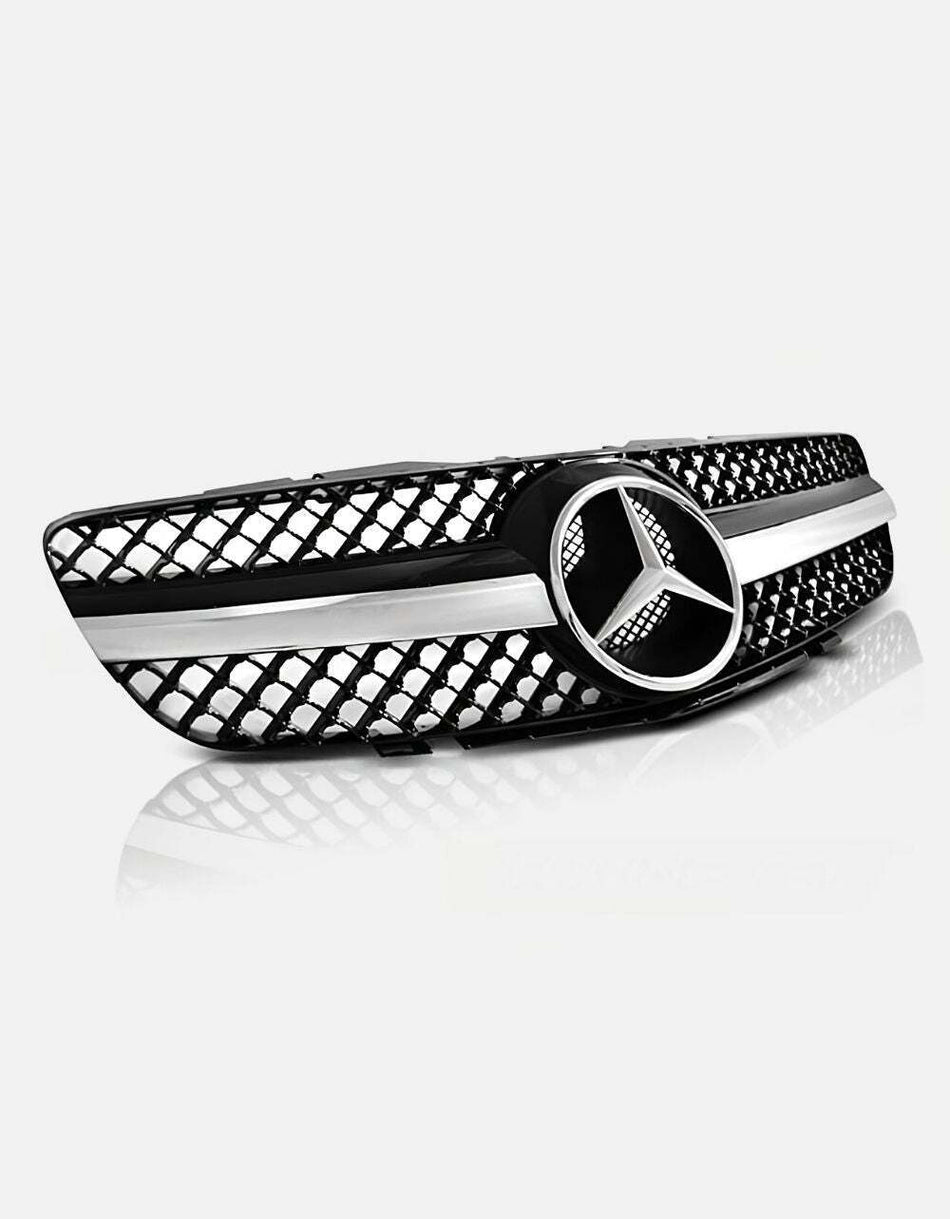 per Mercedes SL R230 2001-2006 Griglia Radiatore AMG Look