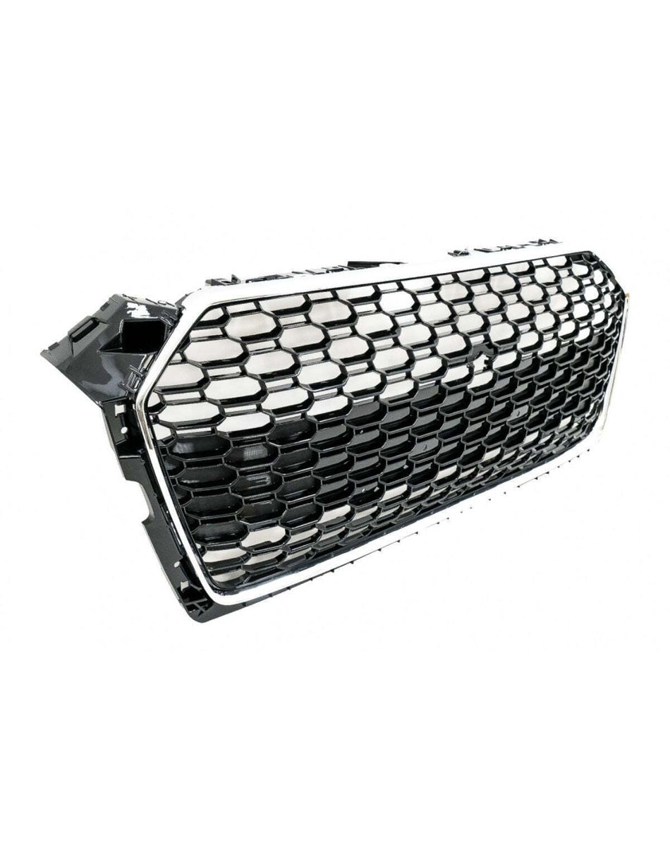 per AUDI A5 F5 2016-2019 Griglia Radiatore RS5 Design Nero/Cromato