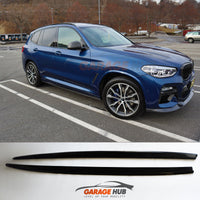 Sotto Minigonne per BMW X1 X2 X3 X4 X5  *M look* Laterali sotto porta NERO