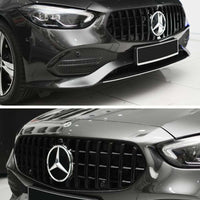 per Mercedes C W206 S206 Griglia Anteriore Panamericana GT Look