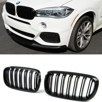 per X5 F15 2013-2018 Griglia Radiatore M Look Nero Lucido