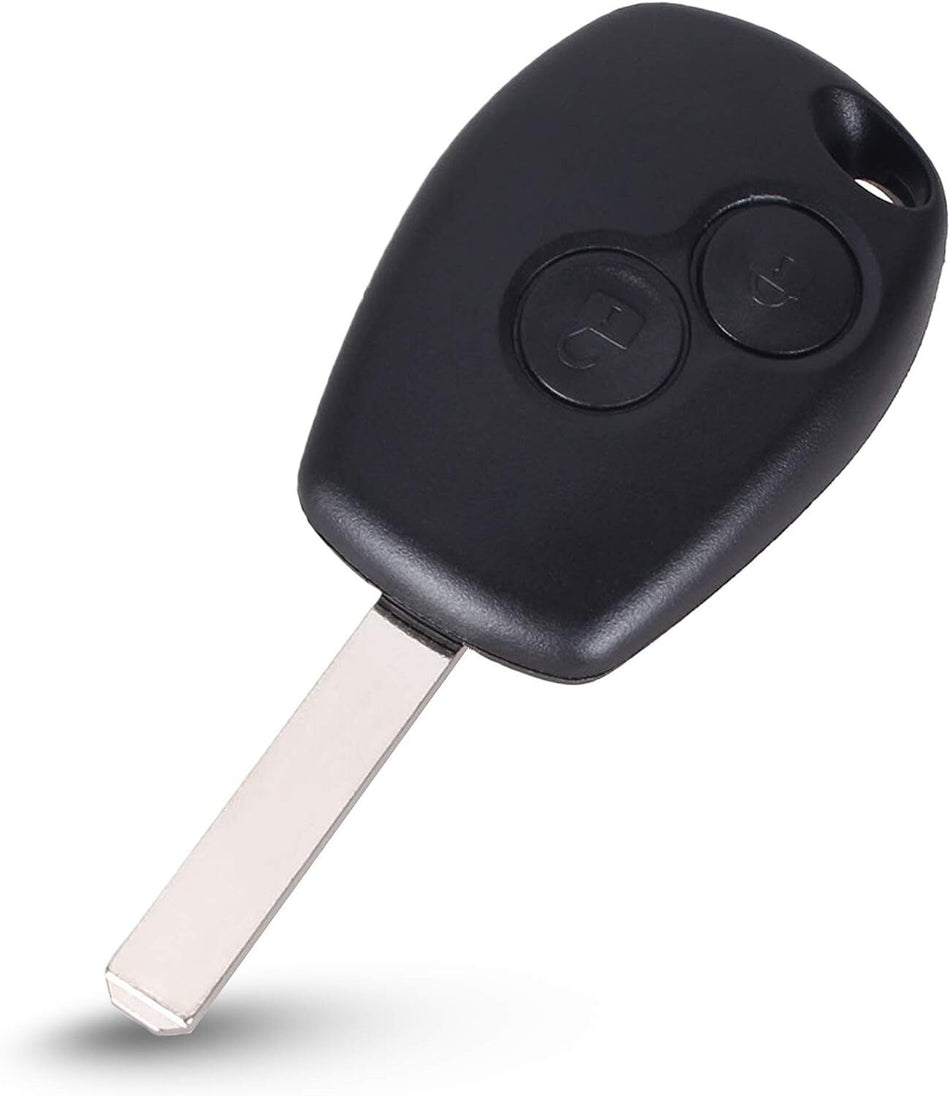 Guscio Scocca Chiave 2Tasti LAMA Piatta per Renault Clio 2 3 MODUS Twingo Kangoo