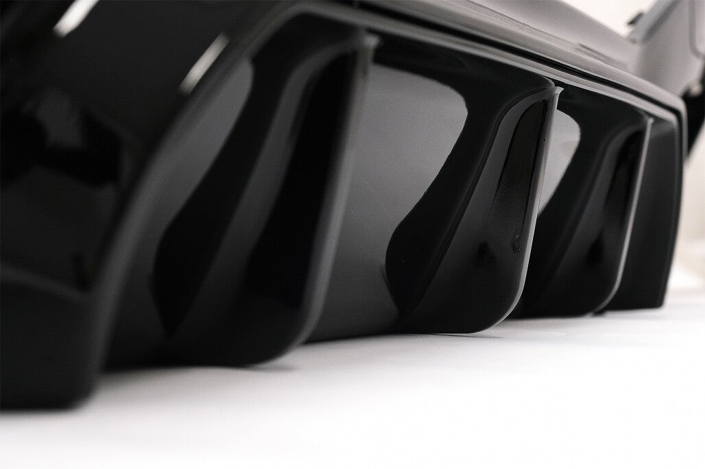 Diffusore spoiler paraurti posteriore doppia uscita sinistra per BMW Serie 1 – vista 7