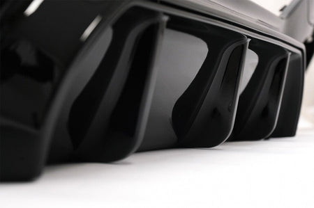 Diffusore spoiler paraurti posteriore doppia uscita sinistra per BMW Serie 1 – vista 7