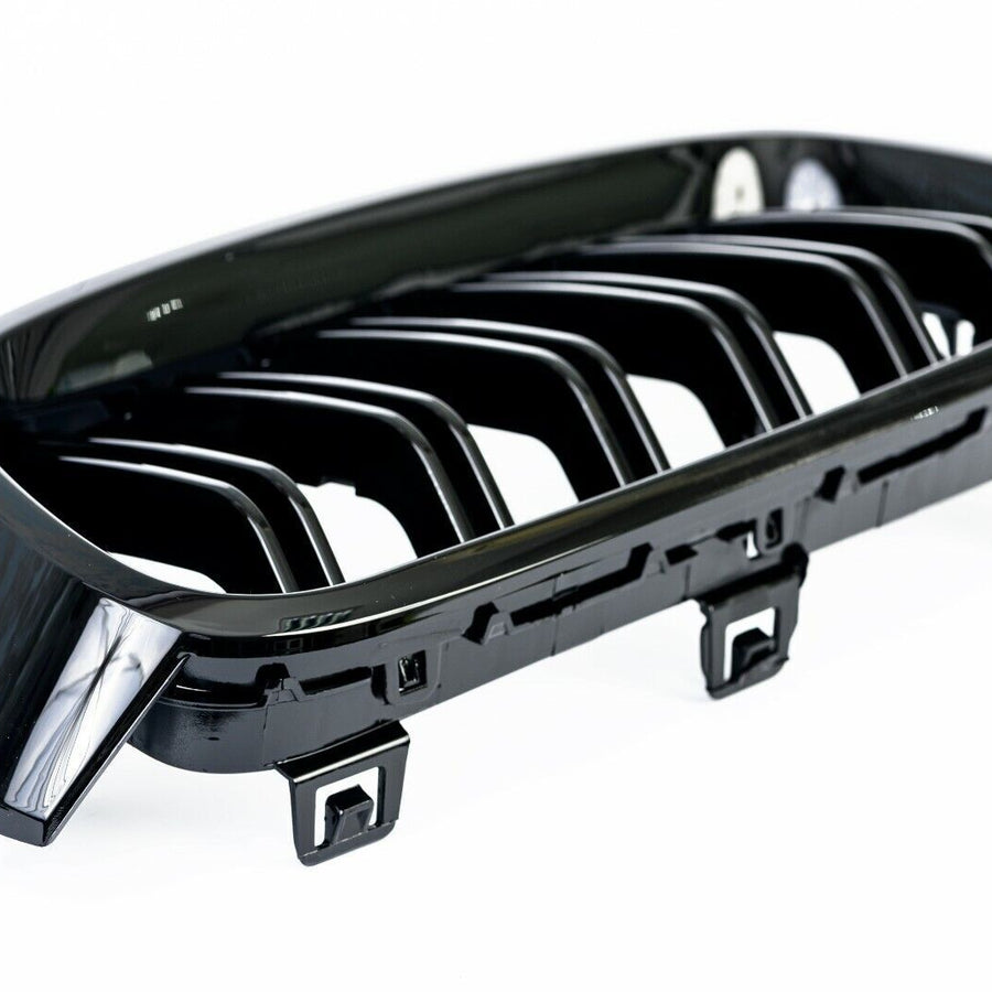 ↖️ GRIGLIA RADIATORE DOPPIA NERO LUCIDO per BMW Serie 3 F30 F31 F35