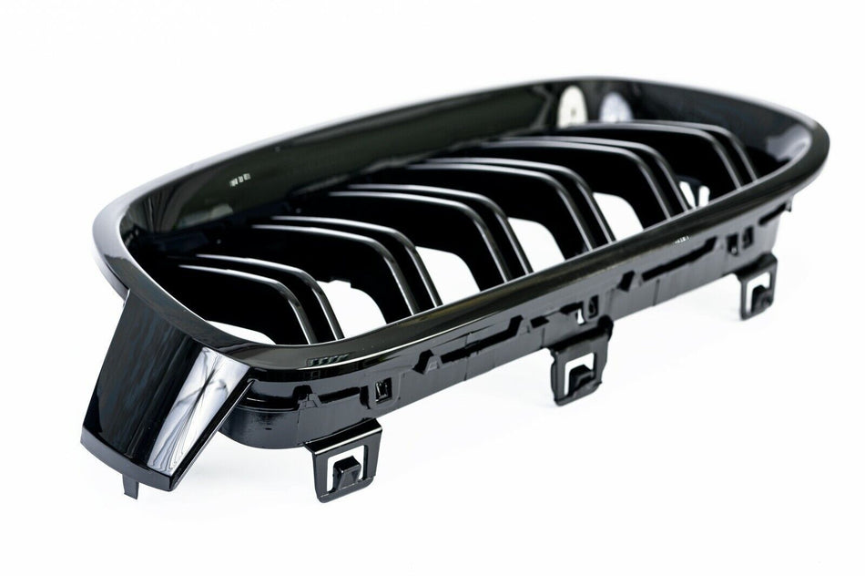 ↖️ GRIGLIA RADIATORE DOPPIA NERO LUCIDO per BMW Serie 3 F30 F31 F35