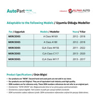 Kit Riparazione Tetto Panoramico 62.7 cm Mercedes Classe A W169