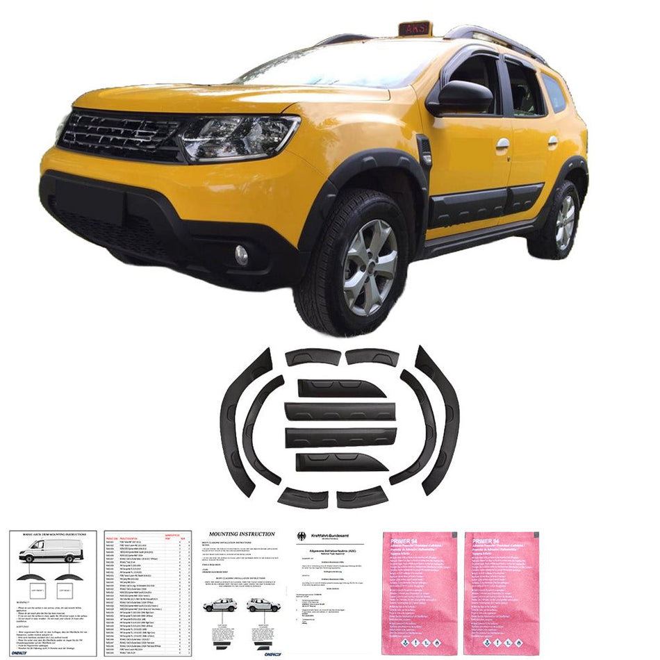 Bodykit Carrozzeria Pacchetto Sportivo per DACIA Duster Serie 2 2018+ (Offroad)