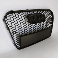 per AUDI A5 8T 2011-2016 Griglia Radiatore Nero Lucido RS5 Look