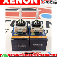 Kit Lampadine BI-XENON D1S Luci Auto RICAMBIO XENON Lampade 6000K - 10000LM