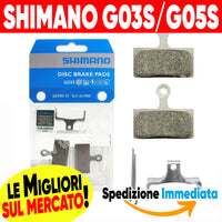 2x PASTIGLIE Freno SHIMANO G05S G03S DEORE XTR SLX ALFINE M9000 M9020 M987 M985