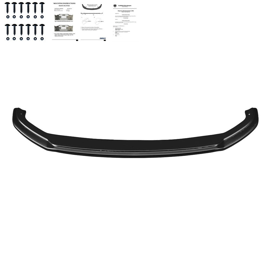 Splitter anteriore per AUDI Q5 S-Line / SQ5 MK2 2017-2020 senza omologazione ABE