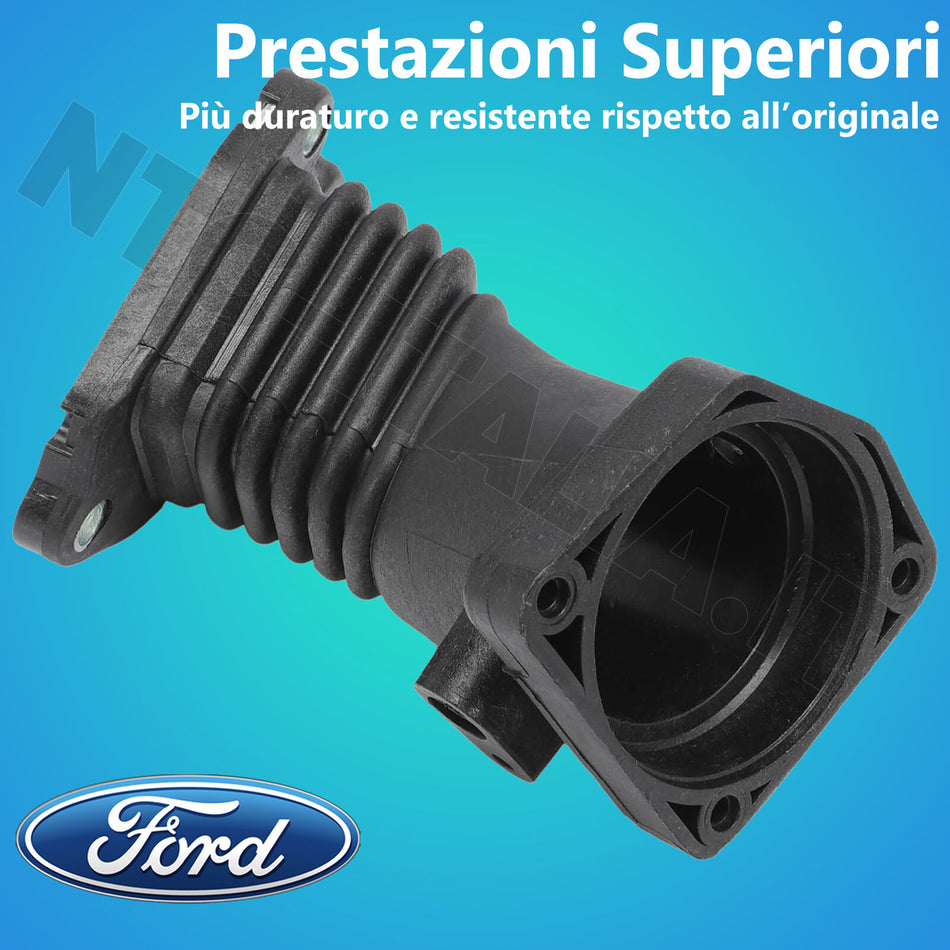 ✨MANICOTTO COLLETTORE ASPIRAZIONE INTERCOOLER FORD FOCUS 1.6 TDCI FORO SENSORE