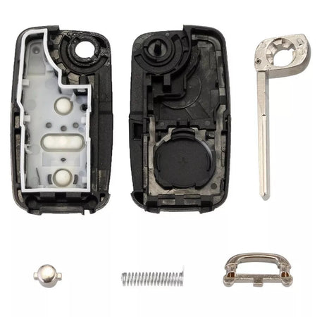 TELECOMANDO GUSCIO CHIAVE compatibile per VW GOLF 6, VI Polo 6R Passat B7 CC – vista 3
