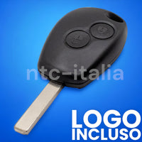Guscio Scocca Chiave 2Tasti LAMA Piatta per Renault Clio 2 3 MODUS Twingo Kangoo