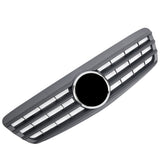 Griglia griglia sportiva per Mercedes W220 S 1998-2002 nero opaco AMG LOOK