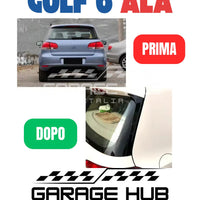 Spoiler Lunotto TUNING Per VW Golf 6✨GTI R GTD Posteriore Ala Laterale