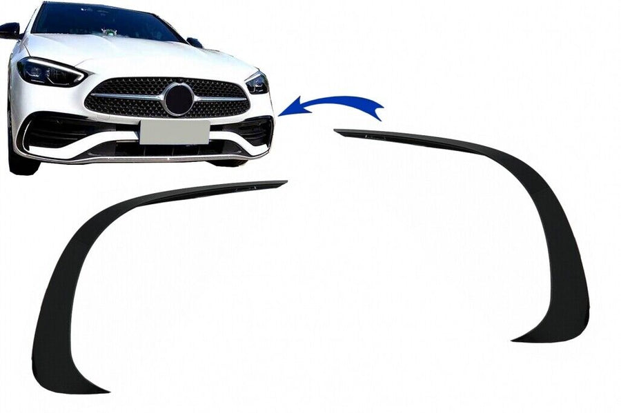 Alette splitter per paraurti anteriore Aero per Mercedes Classe C W206 Sport Lin