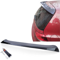 Spoiler posteriore per VW Golf 6 base (non GTD) 09-13 Tetto Nero LUCIDO