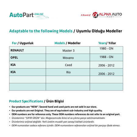 Motorino alzacristalli sinistro Renault Opel Kia – vista 2