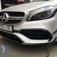Splitter per paraurti anteriore, alette aerodinamiche per Mercedes Classe A W176