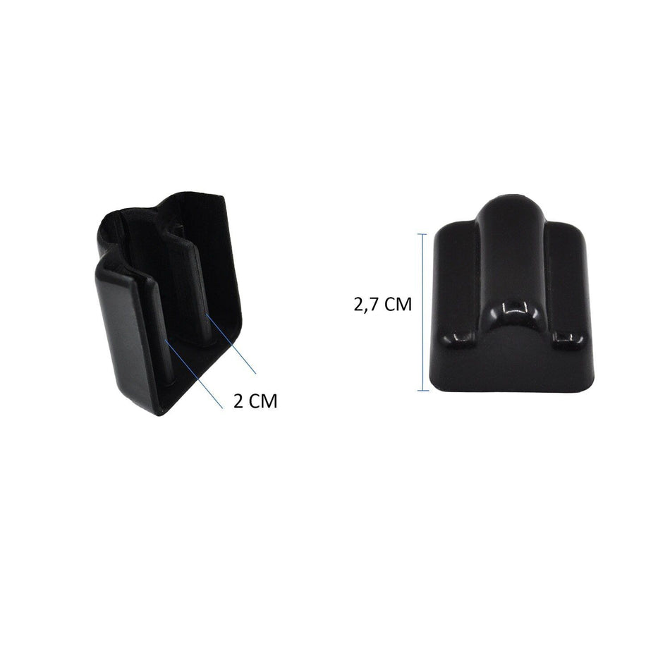 Supporti specchietti retrovisori in plastica per Renault 9 11 12 21 Twingo Lagun