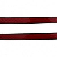 Catarifrangenti rossi per BMW Serie 3 F30 (2011-2019) Solo paraurti posteriore M