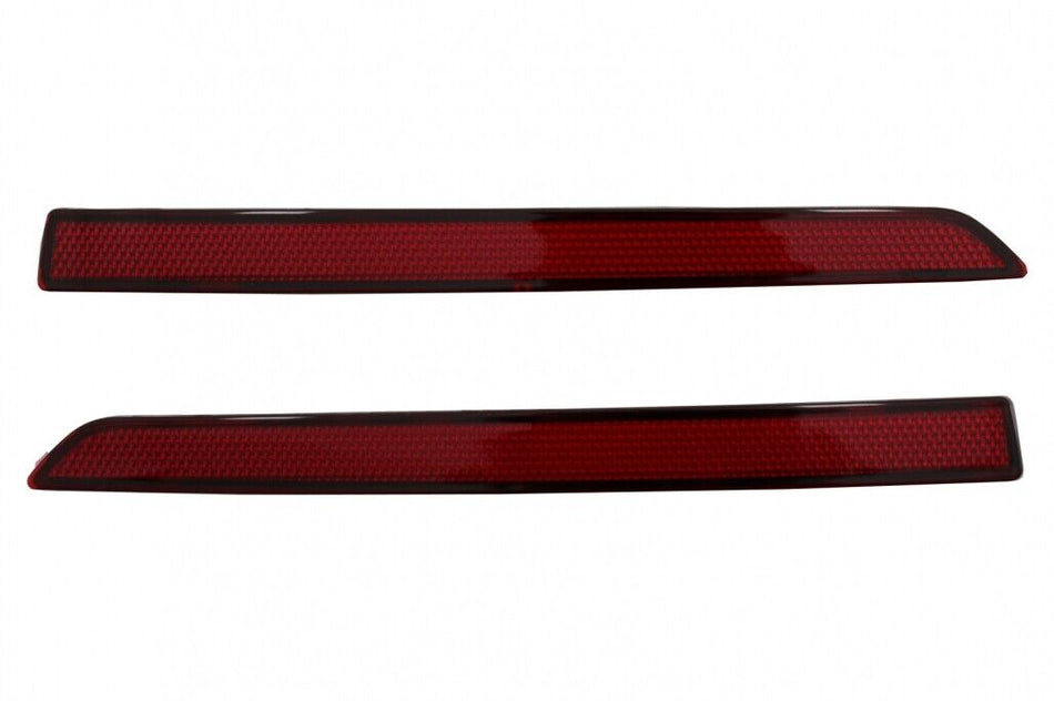 Catarifrangenti rossi per BMW Serie 3 F30 (2011-2019) Solo paraurti posteriore M