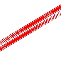 Decalcomanie laterali Adesivo in vinile rosso per Fiat 500 (2007+)