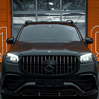 Griglia Panamerica SILVER GTR AMG Look per Mercedes GLE W167 2019-2023