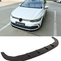 Lama Anteriore Tuning per VW GOLF 8, MK8 dal 2020 GTD, GTI, R LINE Nero Lucido