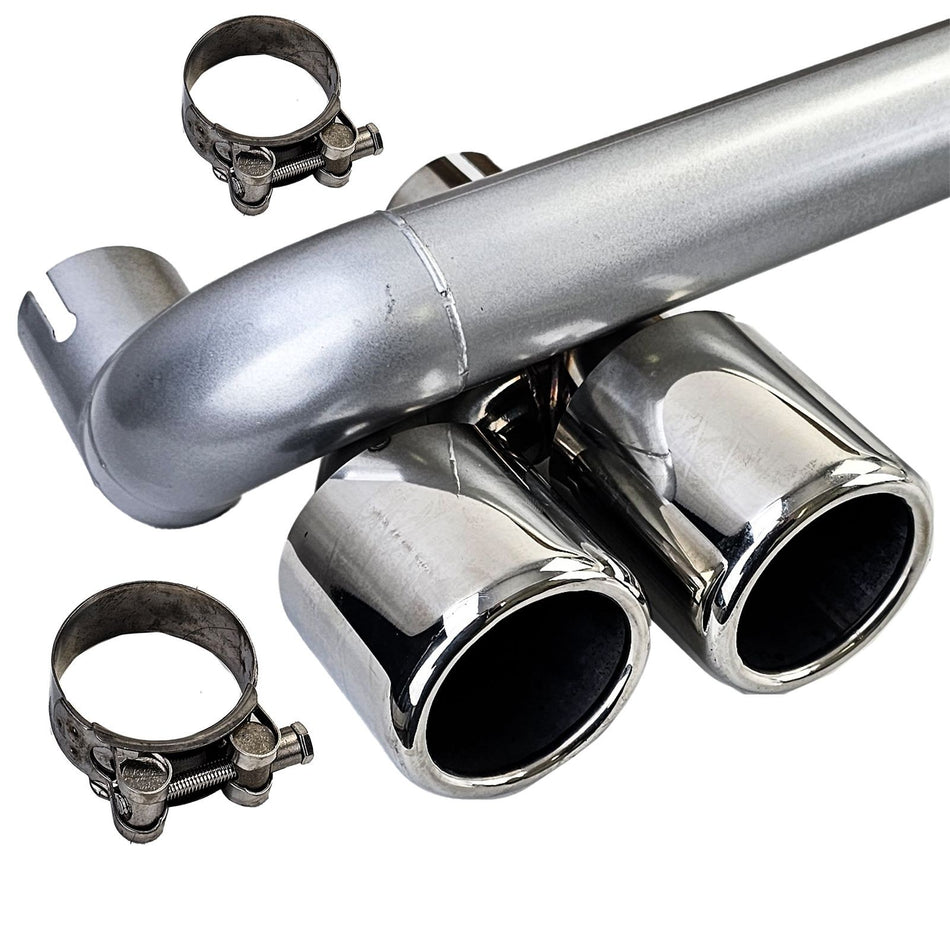 Diffusore M4 + KIT DI CONVERSIONE SCARICO DOPPIO per Serie 4 BMW F32 F33 F36