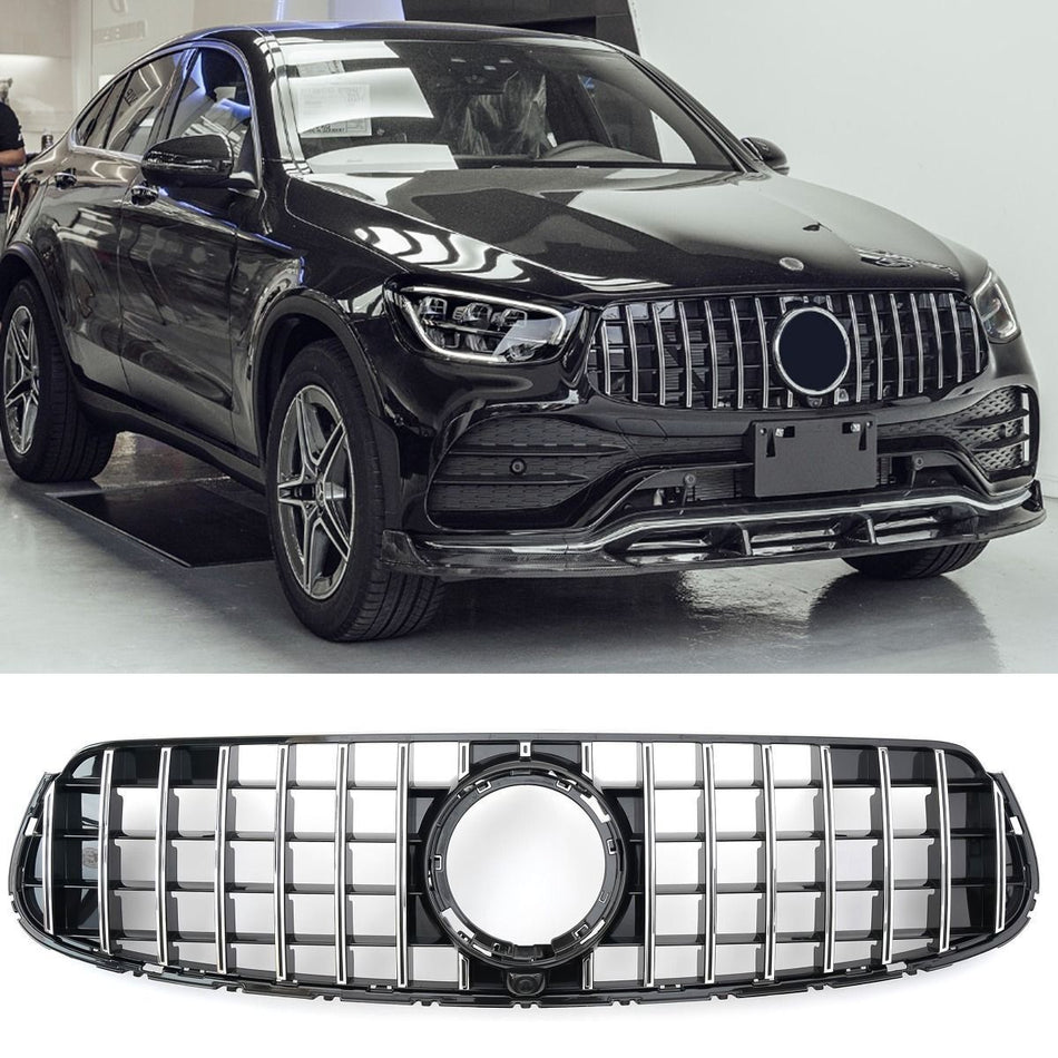 Griglia griglia sportiva per Mercedes X253 GLC FACELIFT Panamericana GT AMG O...