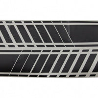 Adesivo per decalcomanie laterali in vinile nero opaco per VW POLO Golf 5 6 7 V
