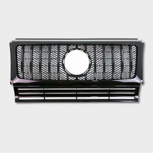 per Mercedes G W463 1990-2014 Griglia Radiatore Sport AMG Nero