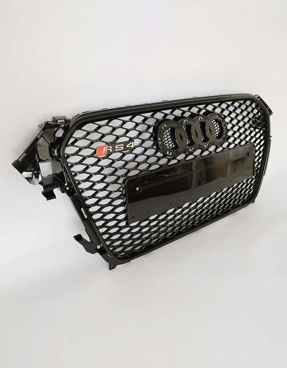 per AUDI A4 B8 8K 2011-2015 Griglia Radiatore Calandra RS4 Look