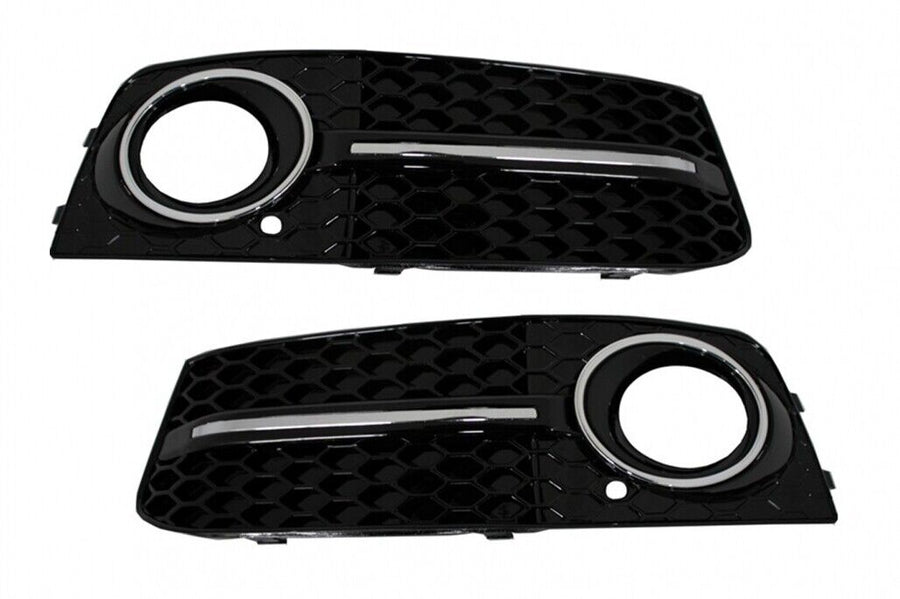 Coperchi fendinebbia Griglie laterali per Audi A4 B8 8K (2007-2011) RS4 Black Ed