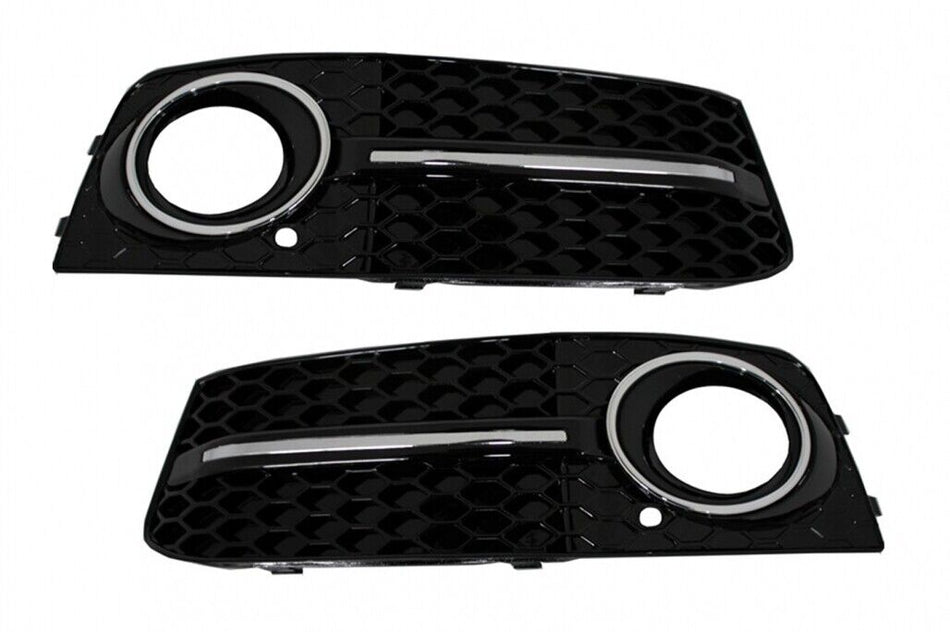 Coperchi fendinebbia Griglie laterali per Audi A4 B8 8K (2007-2011) RS4 Black Ed