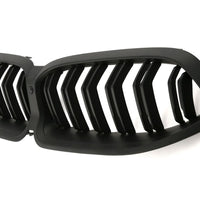 per BMW SERIE 8 G14 G15 G16 GRIGLIA DOPPIA SPIRALE NERO OPACO LCI