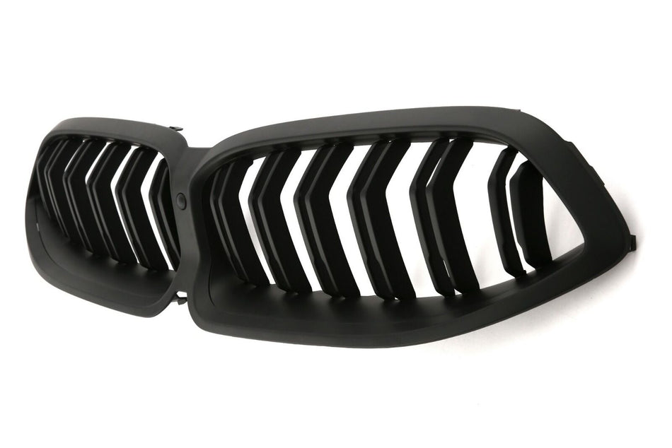 per BMW SERIE 8 G14 G15 G16 GRIGLIA DOPPIA SPIRALE NERO OPACO LCI