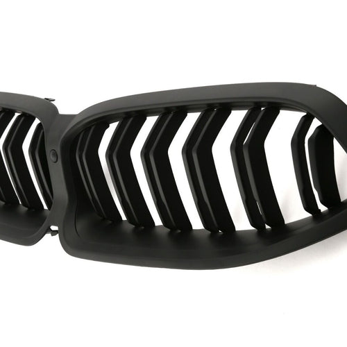 per BMW SERIE 8 G14 G15 G16 GRIGLIA DOPPIA SPIRALE NERO OPACO LCI